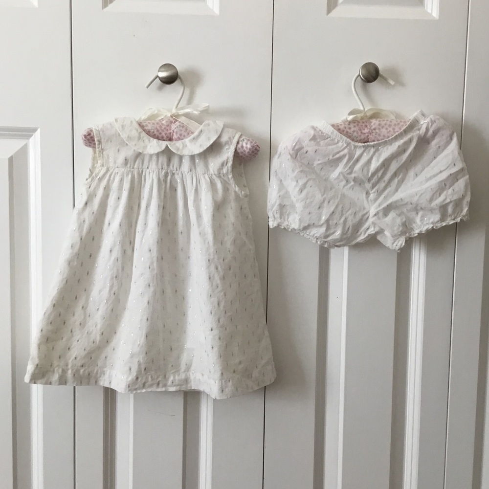 Nordstrom Baby Dress with Diaper Cover